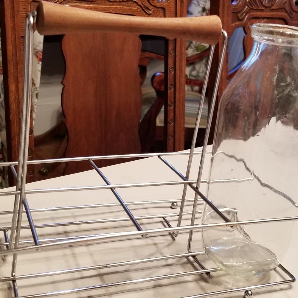 $5/$25  Wire bottle carrier
